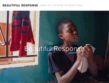 Tablet Screenshot of beautifulresponse.org